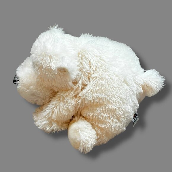 Jellycat Truffles 14" Polar Bear Flat Floppy Pillow Pet Plush Retired RARE - Picture 4 of 13